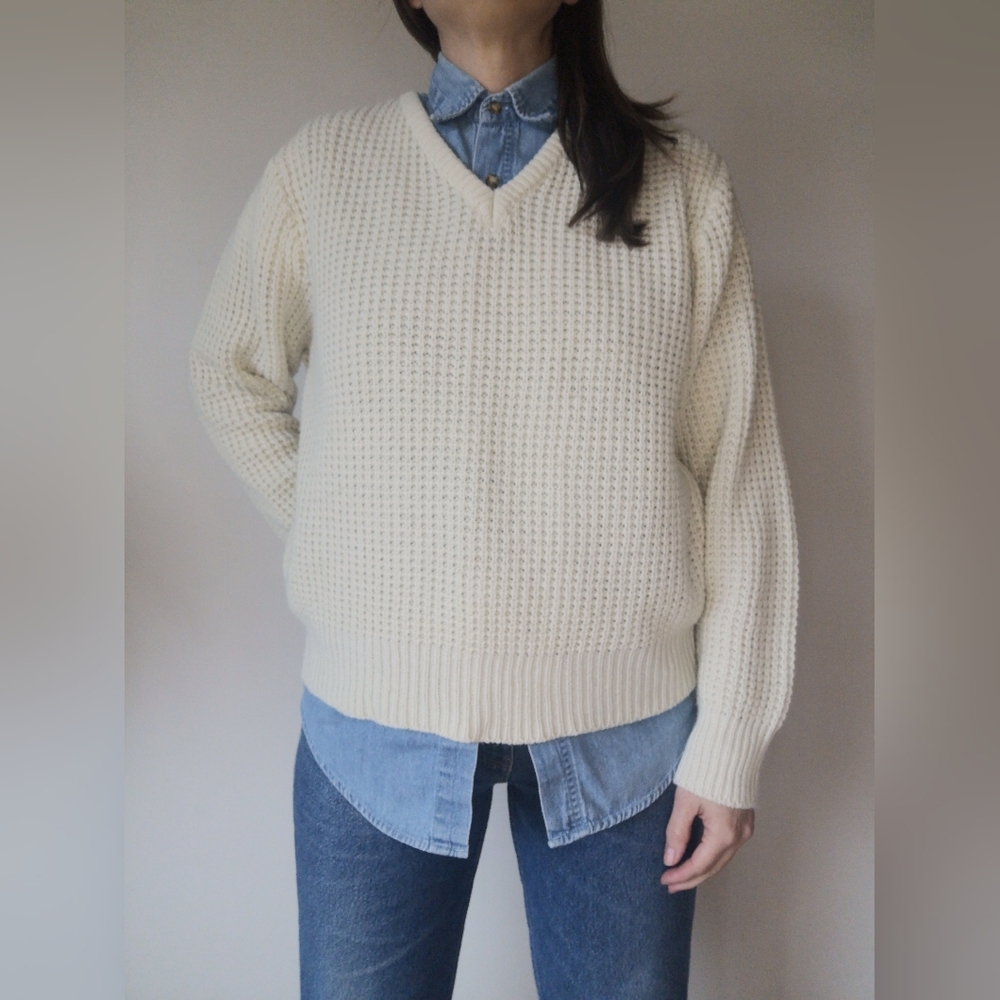 80s Fishermans Knit Sweater